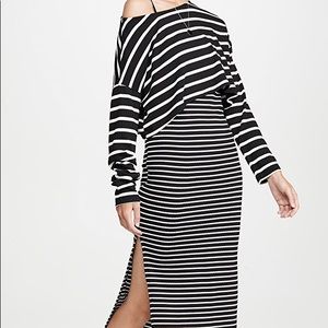 Free People Zinnia Striped Set NWT